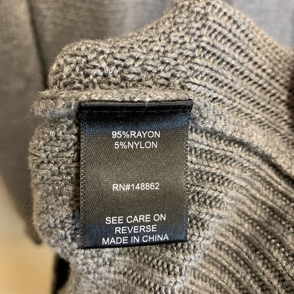 Torrid Grey Long Sleeve Sweater Dress Plus Size 1X - Picture 7 of 7